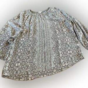 NWOT Garnet Hill Tunic, Size XL